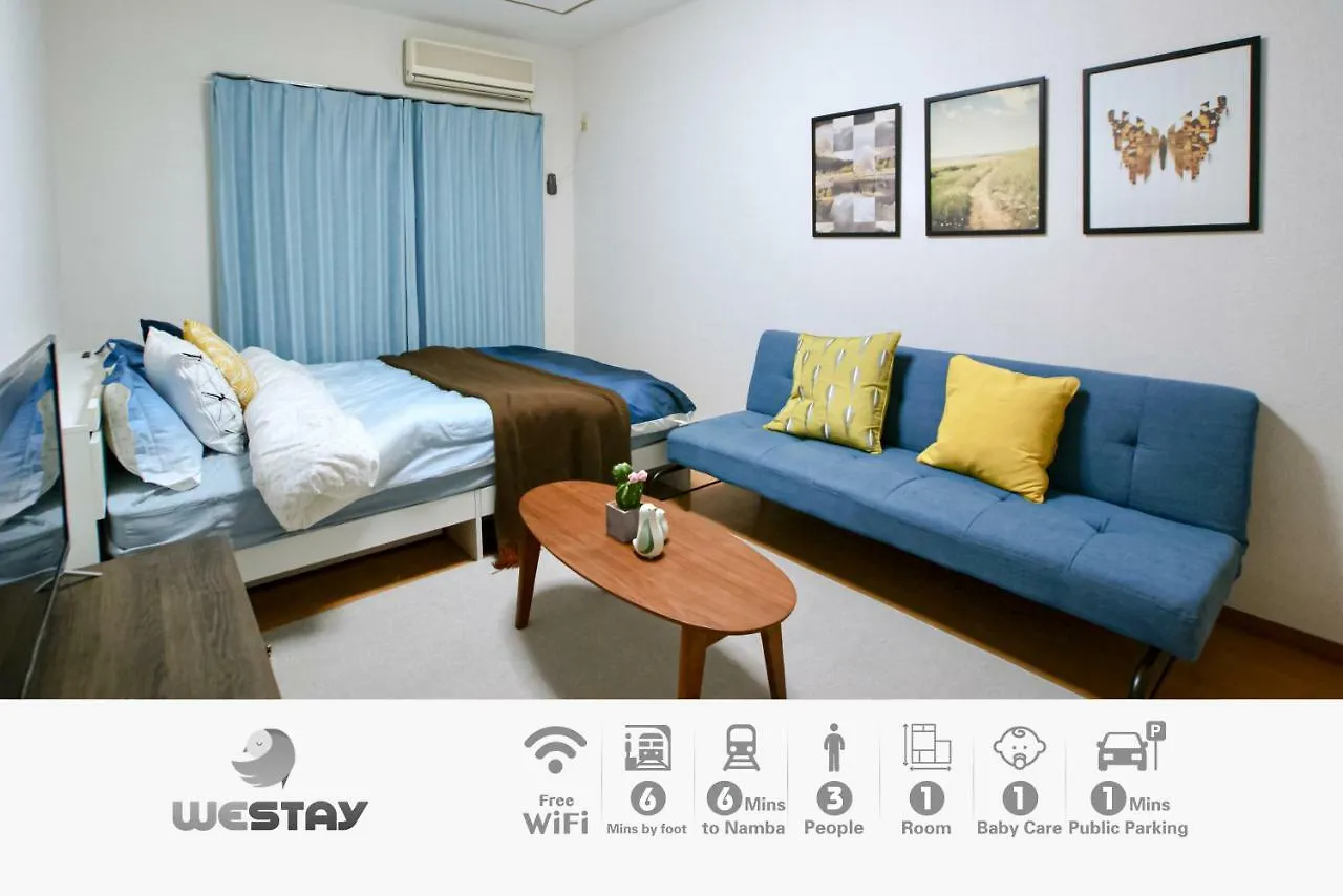 Westay Designers House/6 Mins To Shinsaibashi202 Osaka
