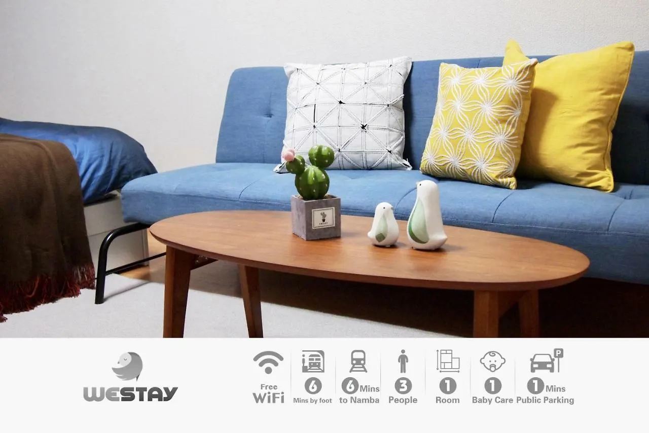 Westay Designers House/6 Mins To Shinsaibashi202 Osaka 0*,